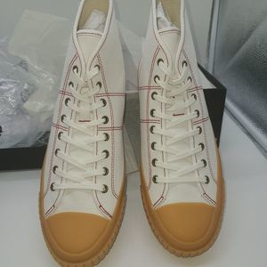 J. Crew Canvas High Top Sneakers